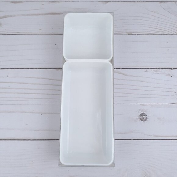Design Ideas Silicone Drawer Organizer Set Squish Drawerstore White - Picture 1 of 2